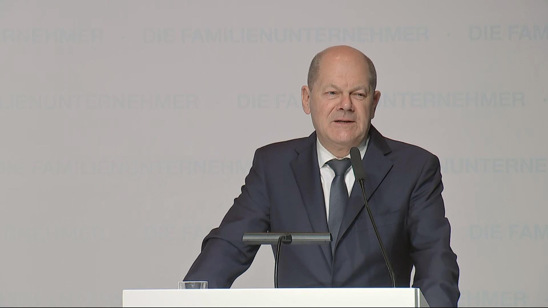 Familienunternehmer Tage In Wiesbaden Mit Bundeskanzler Olaf Scholz