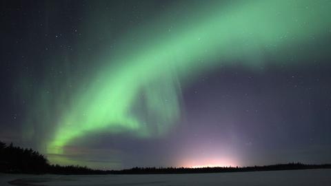 Polarlichter über der Ostsee