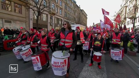 Demonstration der Metaller