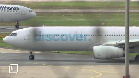 Flugzeug der Discover Airline