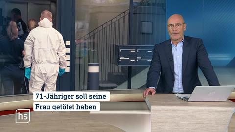 Moderator vor Bild mit Topthema