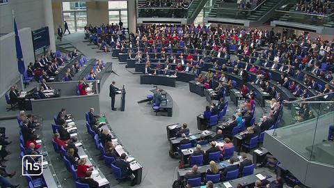 Bundestag Parlament Innenansicht