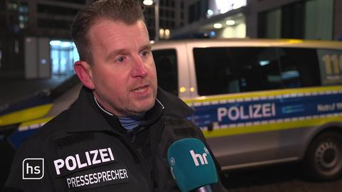 Polizist im Interview