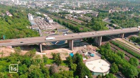 Autobahnbrücke bei Kassel