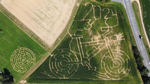 Maislabyrinth Hünfelden