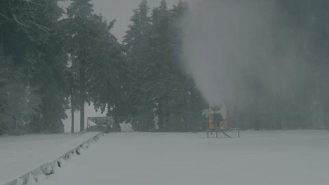 Schnee auf der Wasserkuppe