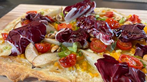 Veggie-Flammkuchen