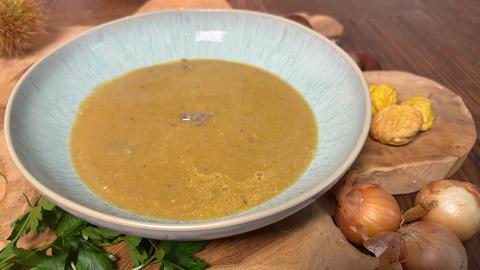 Herbstliche Maronensuppe