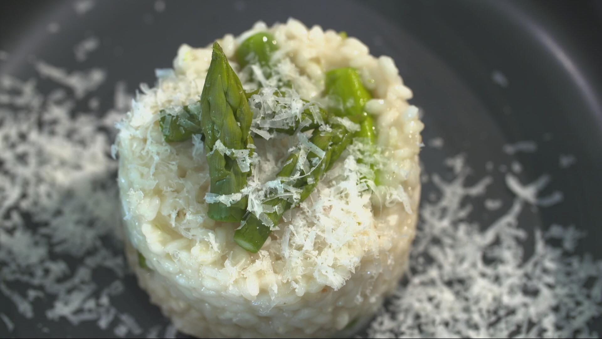 Rezept: Sekt-Risotto mit grünem Spargel | hr-fernsehen.de | Die Ratgeber