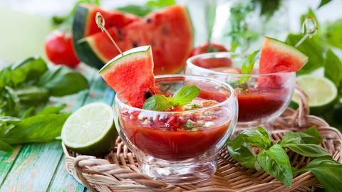 Wassermelonen Gazpacho