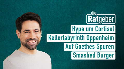 Moderator Daniel Johé sowie die Themen bei "Die Ratgeber" vom 15.08.2024: