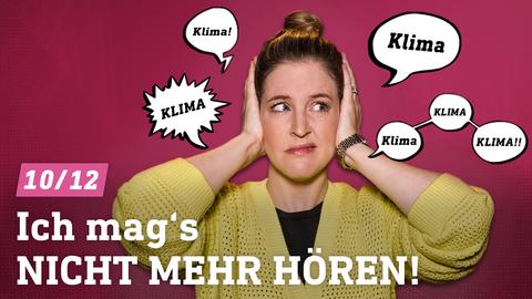 Moderatorin Jennifer Sieglar Bildtext: Ich mag's nicht mehr hören