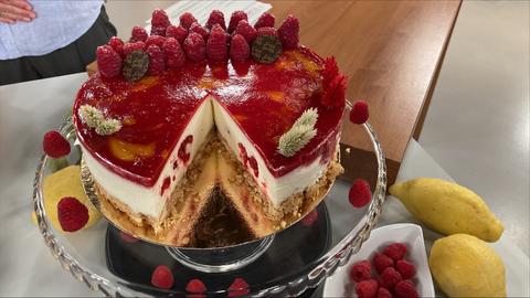 Himbeer-Joghurt-Torte 