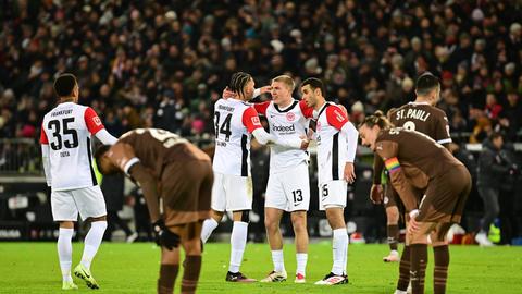 Eintracht bei St. Pauli