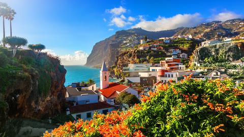 Camara de Lobos in Madeira, Portugal