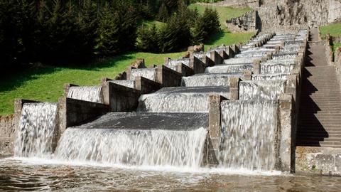 Kaskaden im Bergpark Wilhelmshöhe